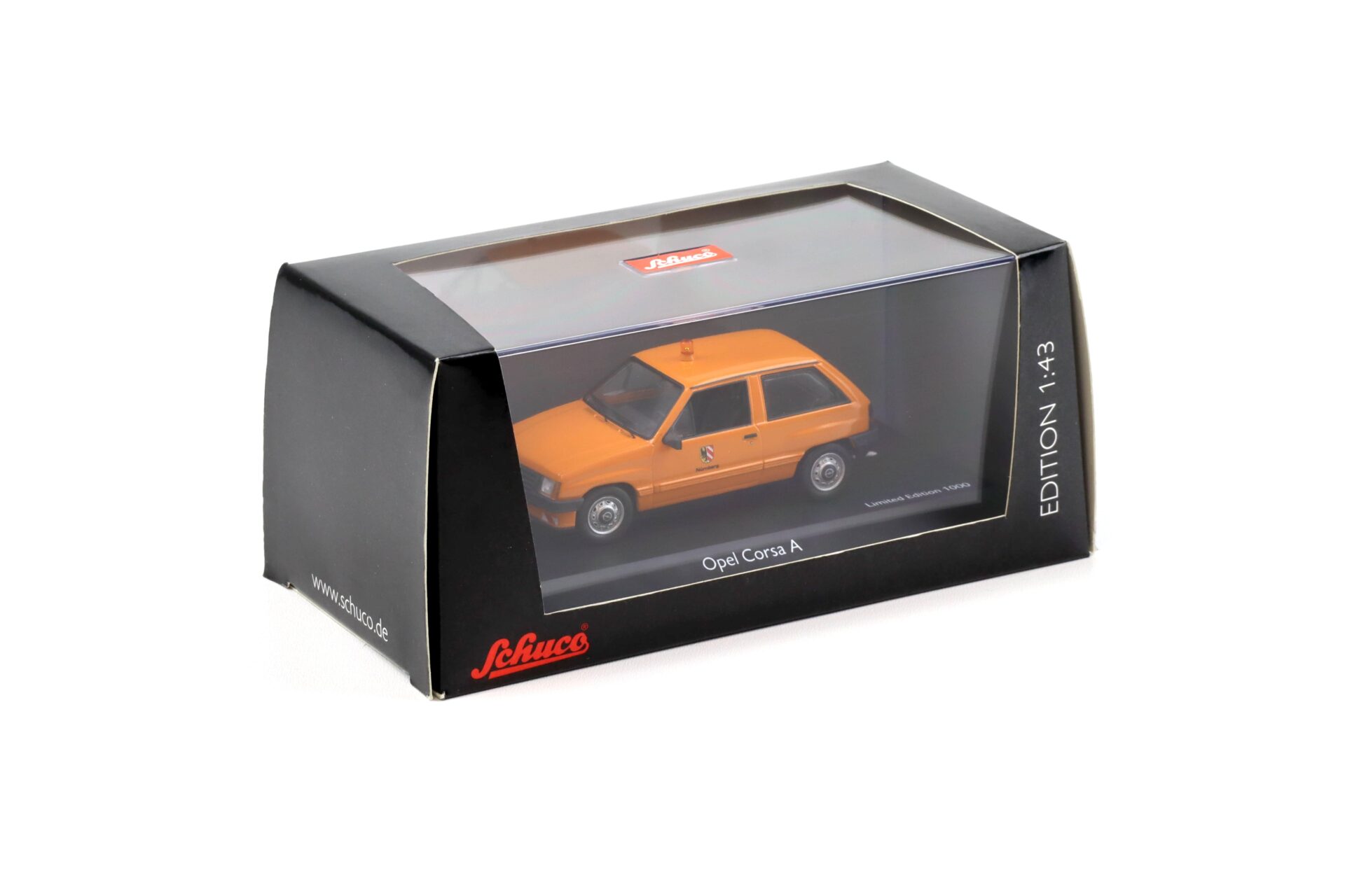 1:43 Schuco Opel Corsa A Stadt Nürnberg orange