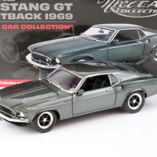 1:18 ACME 1969 Ford Mustang GT Fastback dark green *NICE CAR EDITION*