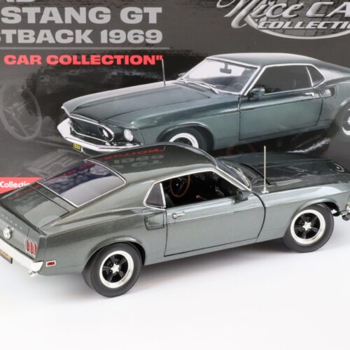 1:18 ACME 1969 Ford Mustang GT Fastback dark green *NICE CAR EDITION*