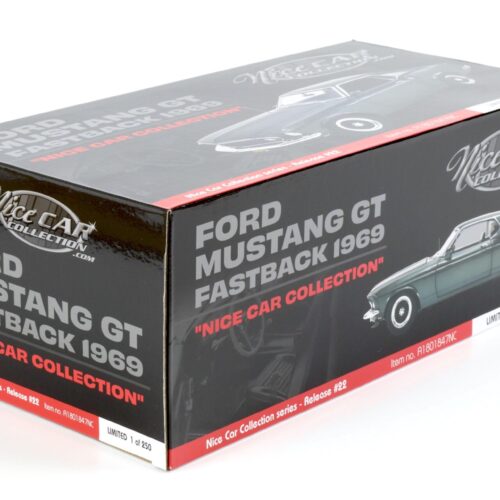 1:18 ACME 1969 Ford Mustang GT Fastback dark green *NICE CAR EDITION*