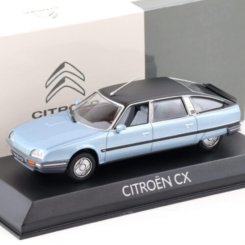 1:43 Norev Citroen CX Turbo 2 Prestige 1986 blue metallic DEALER VERSION