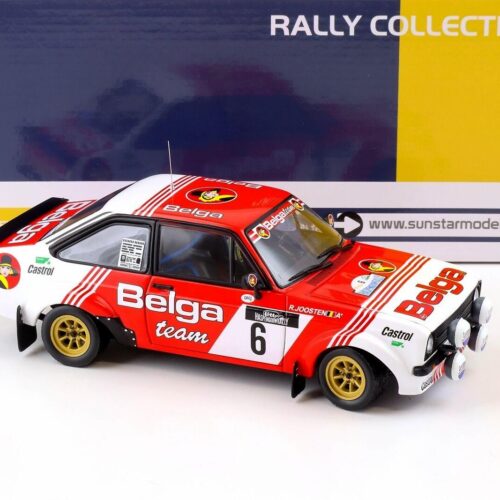 1:18 Sun Star Ford Escort RS 1800 #6 R.Droogmans/ R.Joosten Lotto Haspengouw Rally 1982
