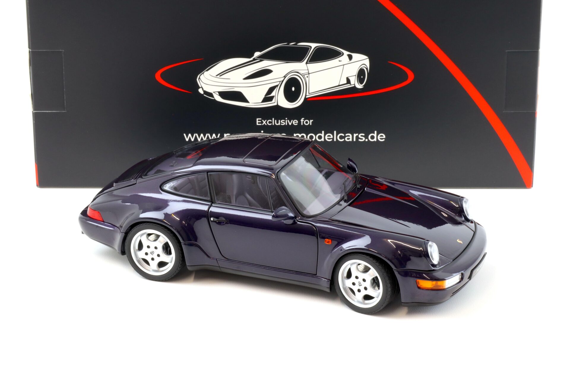 1:18 Norev Porsche 911 964 Carrera 4 WTL 30 Jahre 911 viola metallic - Limited 999 pcs.