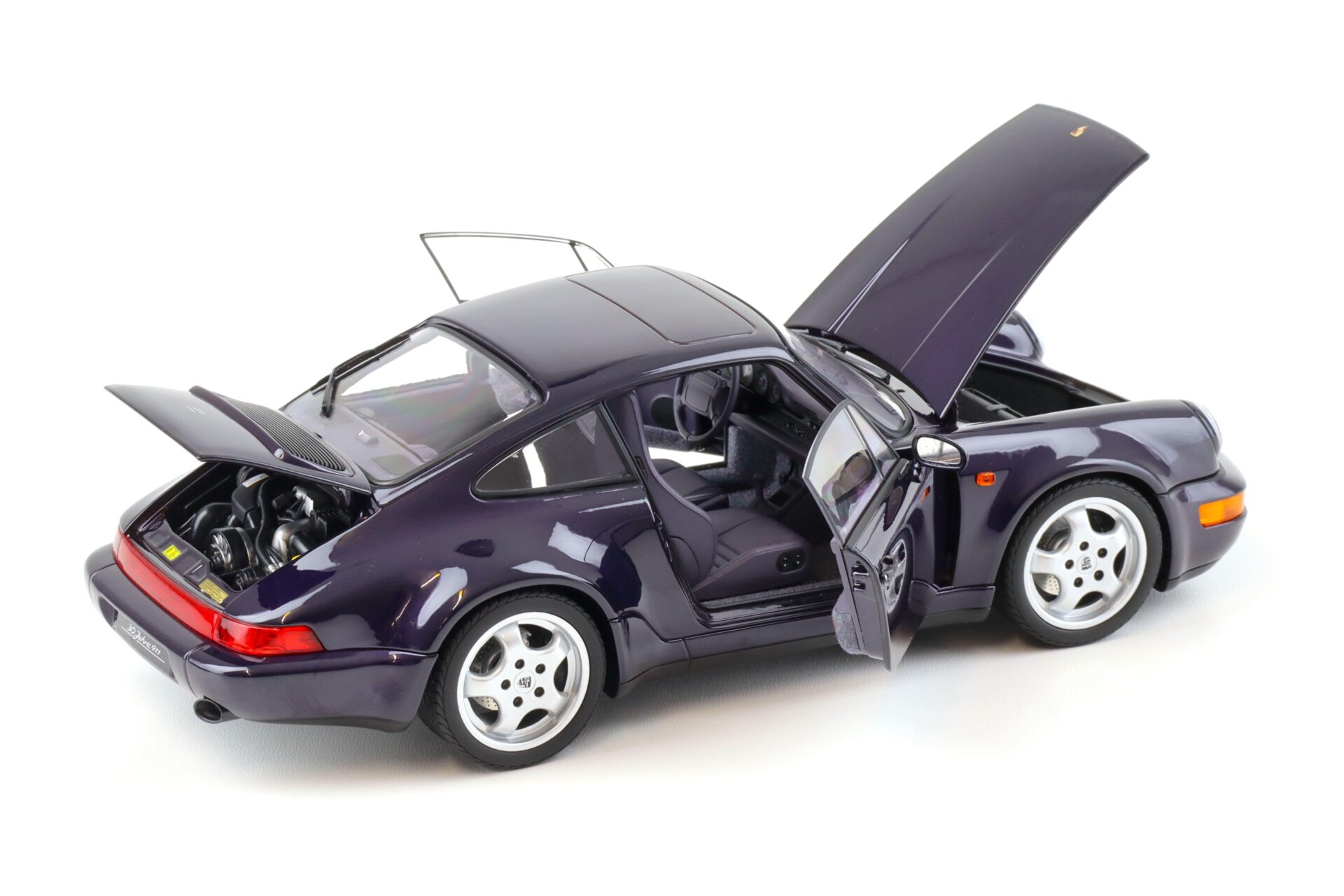 1:18 Norev Porsche 911 964 Carrera 4 WTL 30 Jahre 911 viola metallic - Limited 999 pcs.