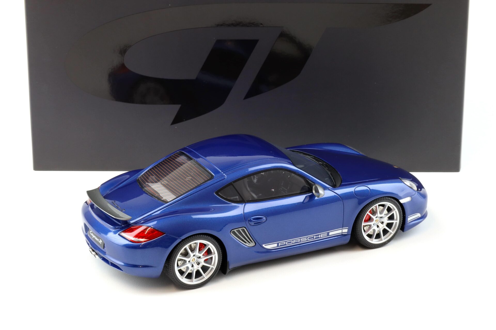 1:18 GT Spirit GT901 Porsche Cayman R Aqua blue metallic 2012