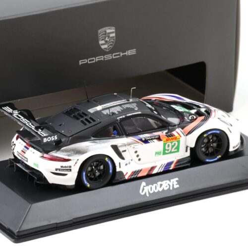 1:43 Spark Porsche 911 (991) RSR #92 WEC Final 2022 Última carrera Adiós WAP DEALER - Imagen 2
