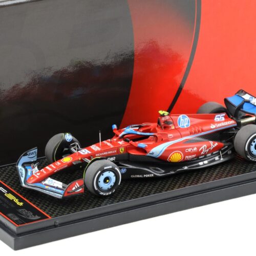 1:43 BBR Ferrari SF-24 F1 Miami GP 2024 Carlos Sainz #55 - Limited 155 pcs.