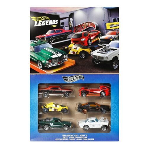 1:64 Hot Wheels 2025 Silver Legends Tour Multipack JBY78 Volvo, Ford, Pontiac