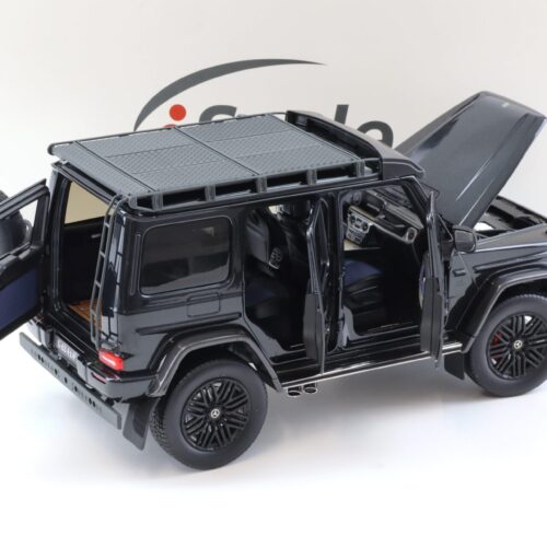 1:18 iScale Mercedes G63 AMG (W463) 4x4 magnetit black metallic 2022