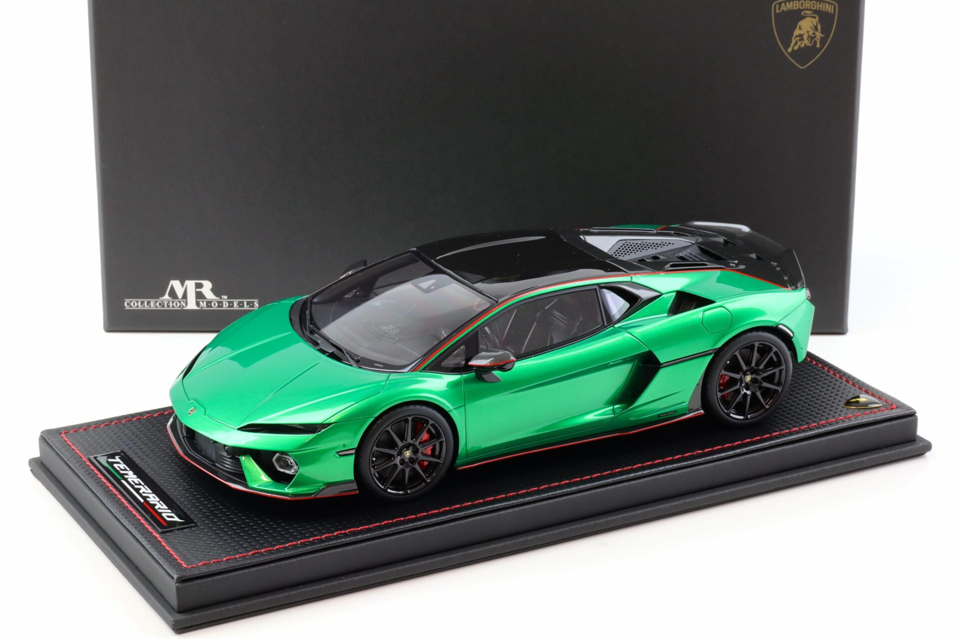 1:18 MR Collection Lamborghini Temerario Allege Package Verde Mercurio - Limited 99 pcs.