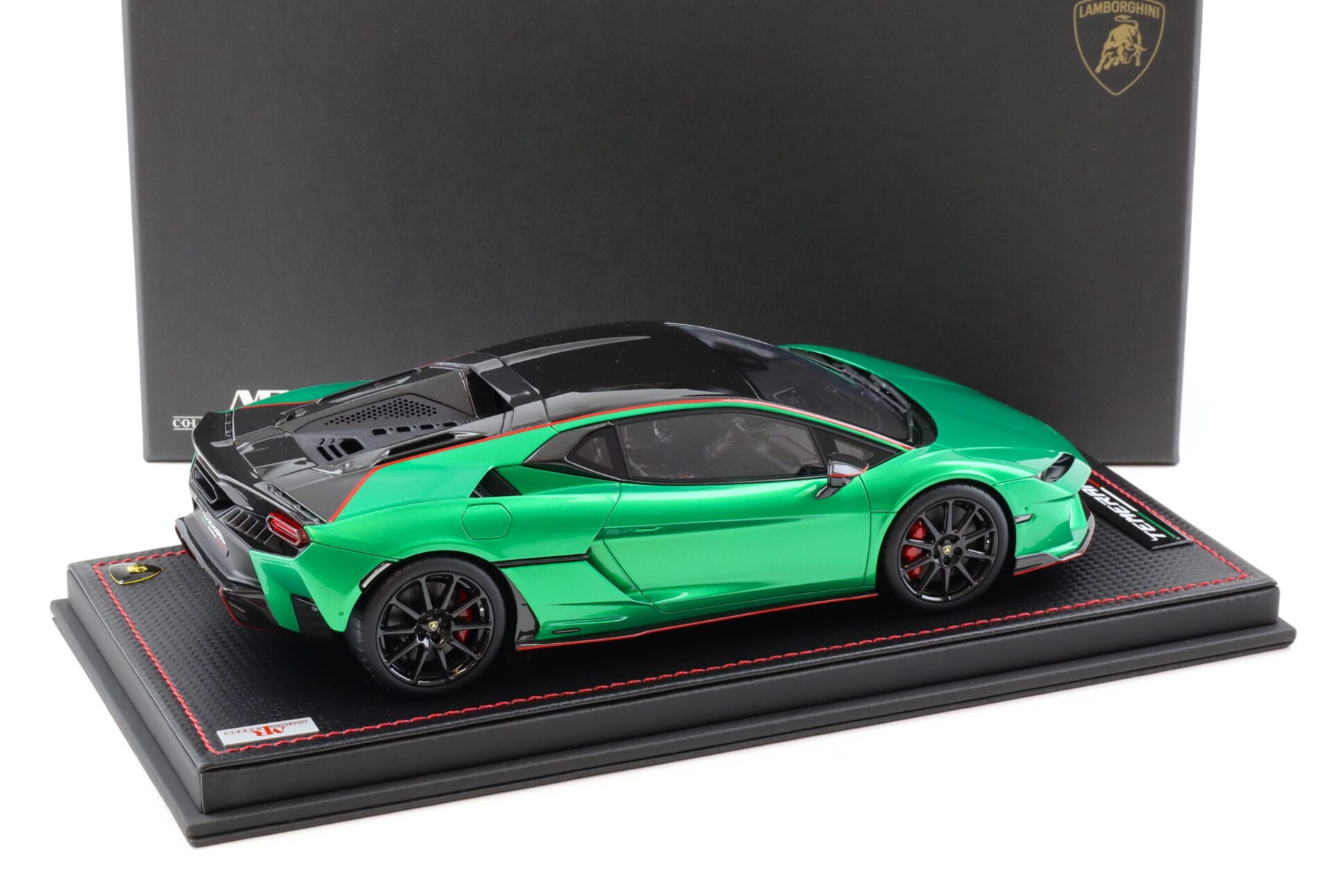 1:18 MR Collection Lamborghini Temerario Allege Package Verde Mercurio - Limited 99 pcs.