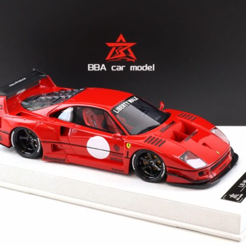 1:18 BBA Model Ferrari F40 LB Works LBWK red with display - Limited 50 pcs.