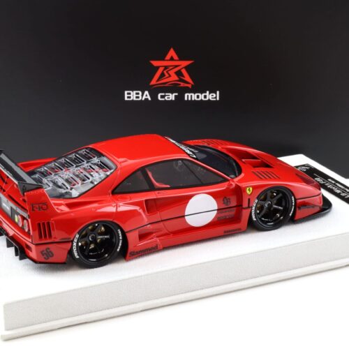 1:18 BBA Model Ferrari F40 LB Works LBWK red with display - Limited 50 pcs.