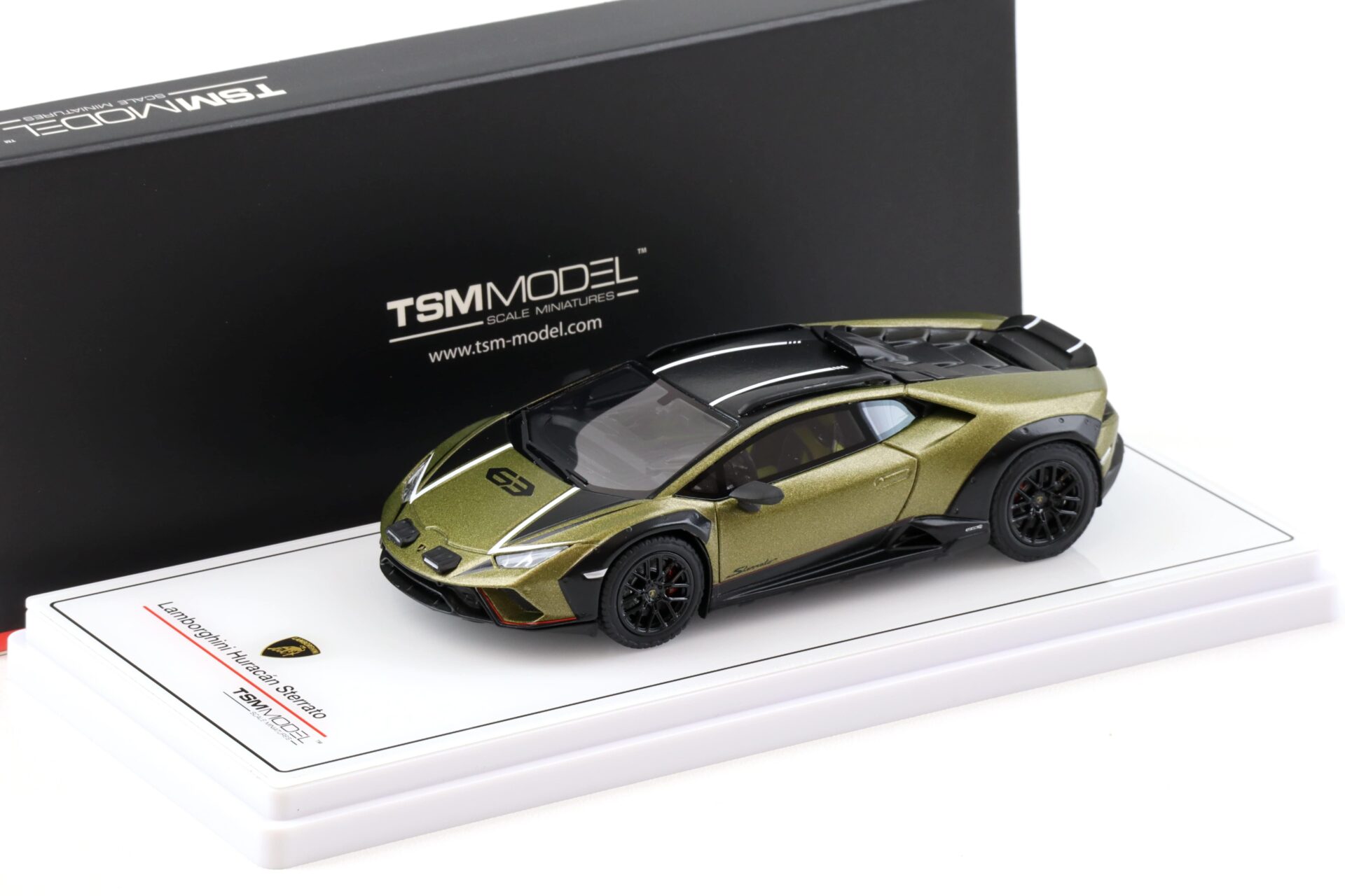 1:43 TSM Model Lamborghini Huracan Sterrato 2022 Verde Gea matt TSM430833