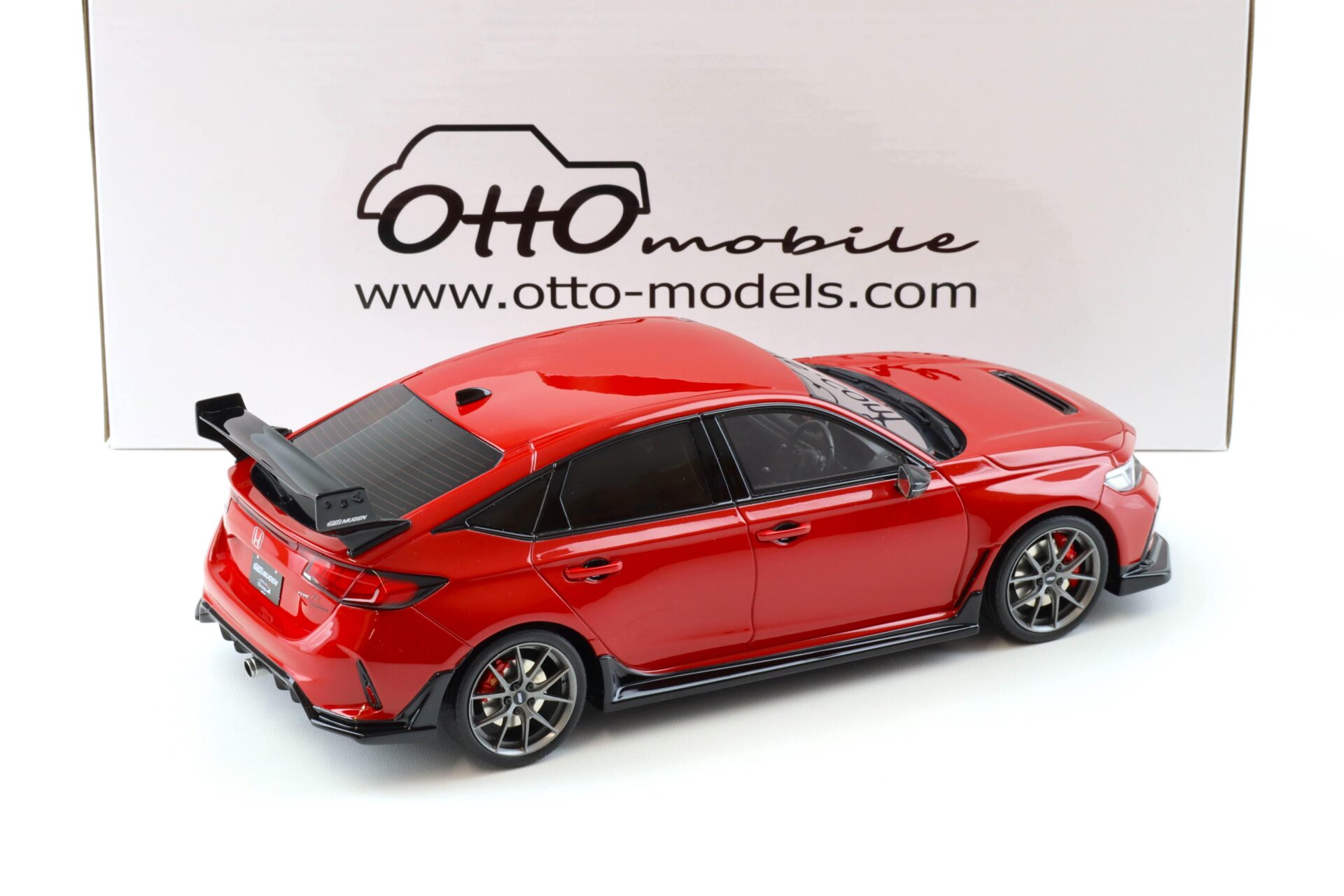 1:18 OTTO mobile OT1165 Honda Civic Type R FL5 Mugen Rallye red 2024