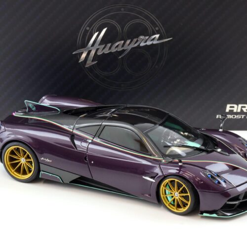 1:18 Almost Real Pagani Huayra Dinastia Yazi purple Carbon/ turquoise 2016
