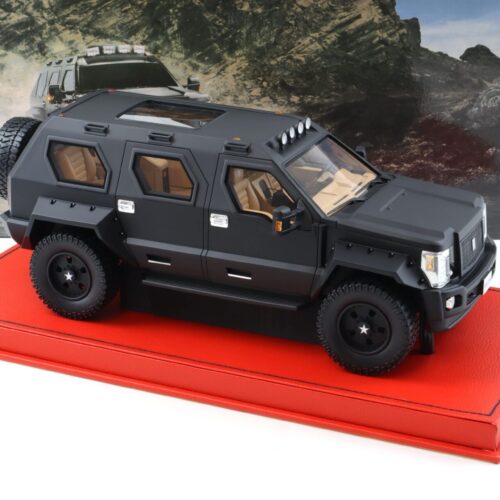 1:18 Original Resin G-Patton George Patton Panzer-SUV matt black with display