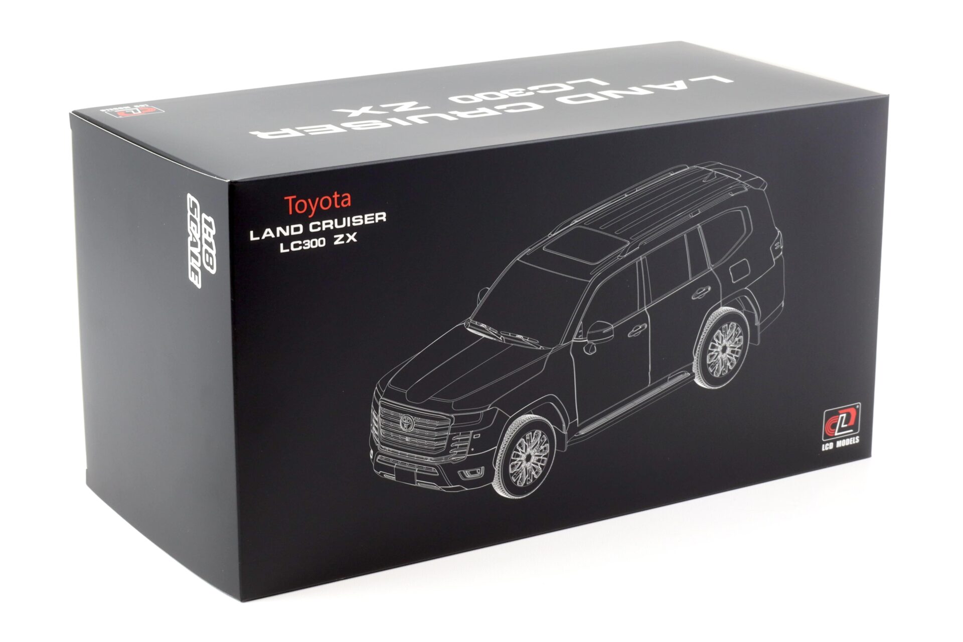 1:18 LCD Models Toyota Land Cruiser LC 300 ZX red metallic LCD18013-ZX-RE