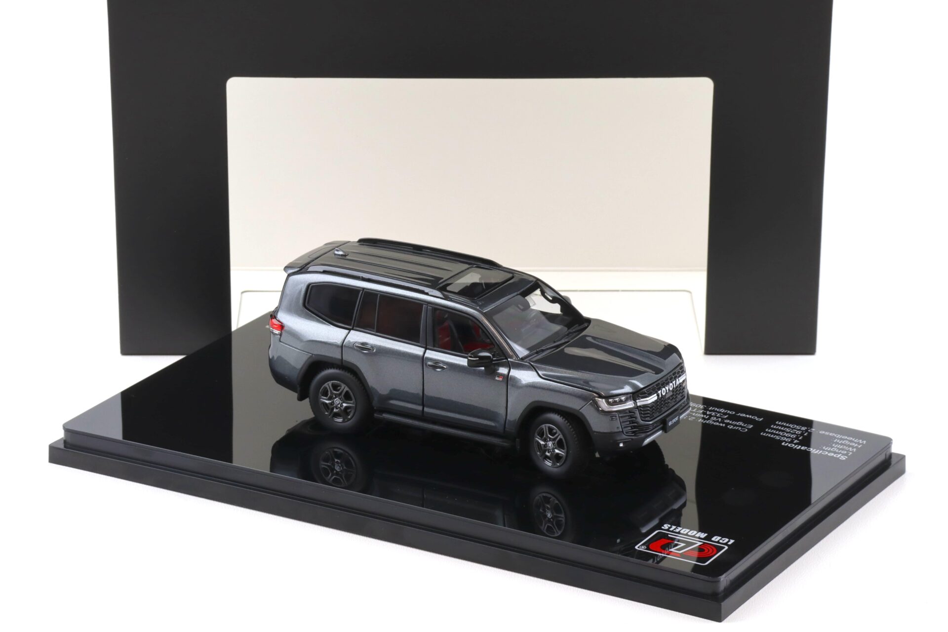 1:43 LCD Models Toyota Land Cruiser LC300 GR Sport grey metallic LCD43011-GR-GR