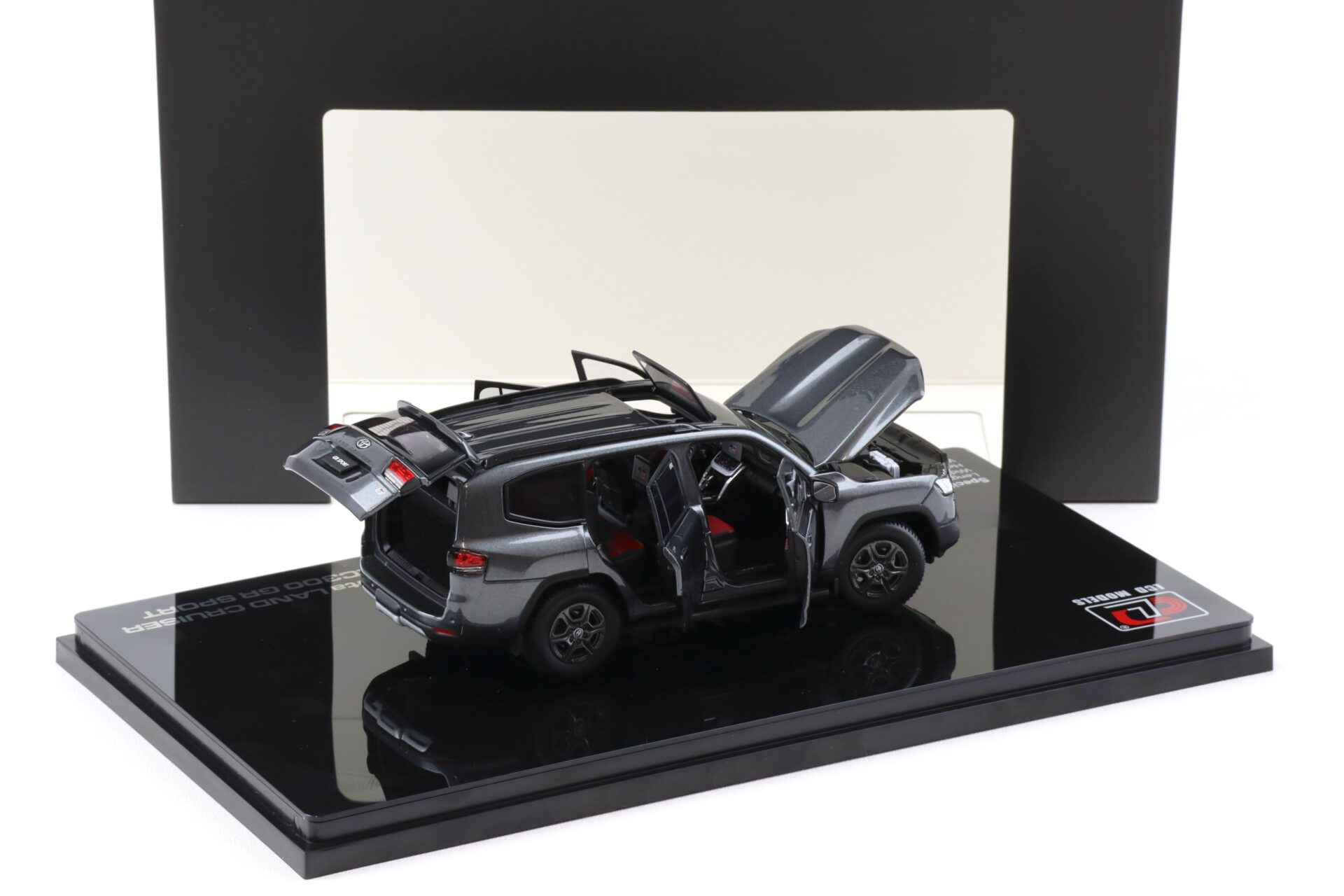 1:43 LCD Models Toyota Land Cruiser LC300 GR Sport grey metallic LCD43011-GR-GR