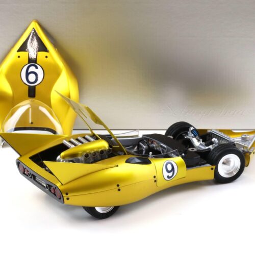 1:18 Schwyn Haas Aluminium Body Hamilton Speed Racer Shooting Star gold