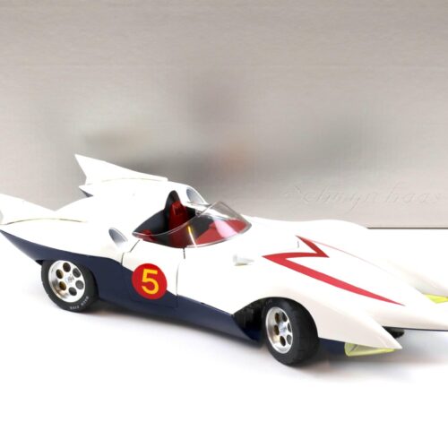 1:18 Schwyn Haas Aluminium Body Hamilton Mach 5 Speed Racer white