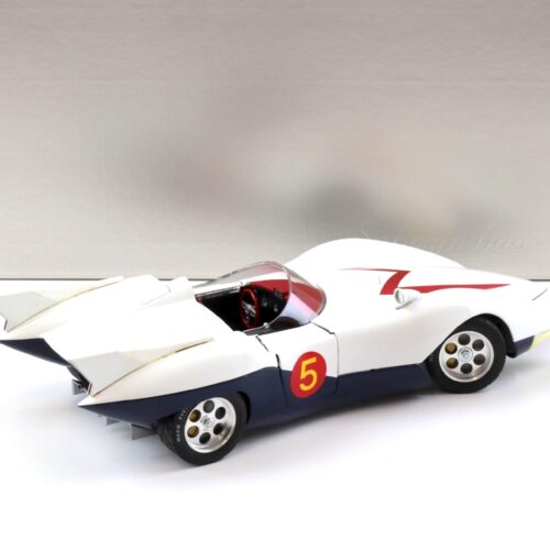 1:18 Schwyn Haas Aluminium Body Hamilton Mach 5 Speed Racer white