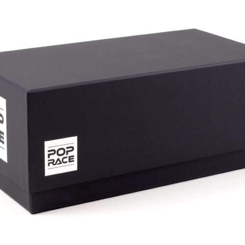 1:18 POP RACE Honda Civic Type R FK8 MUGEN white with driver