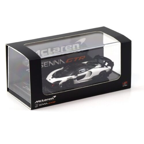 1:64 LCD Models McLaren Senna GTR white/ Carbon LCD64024-WH