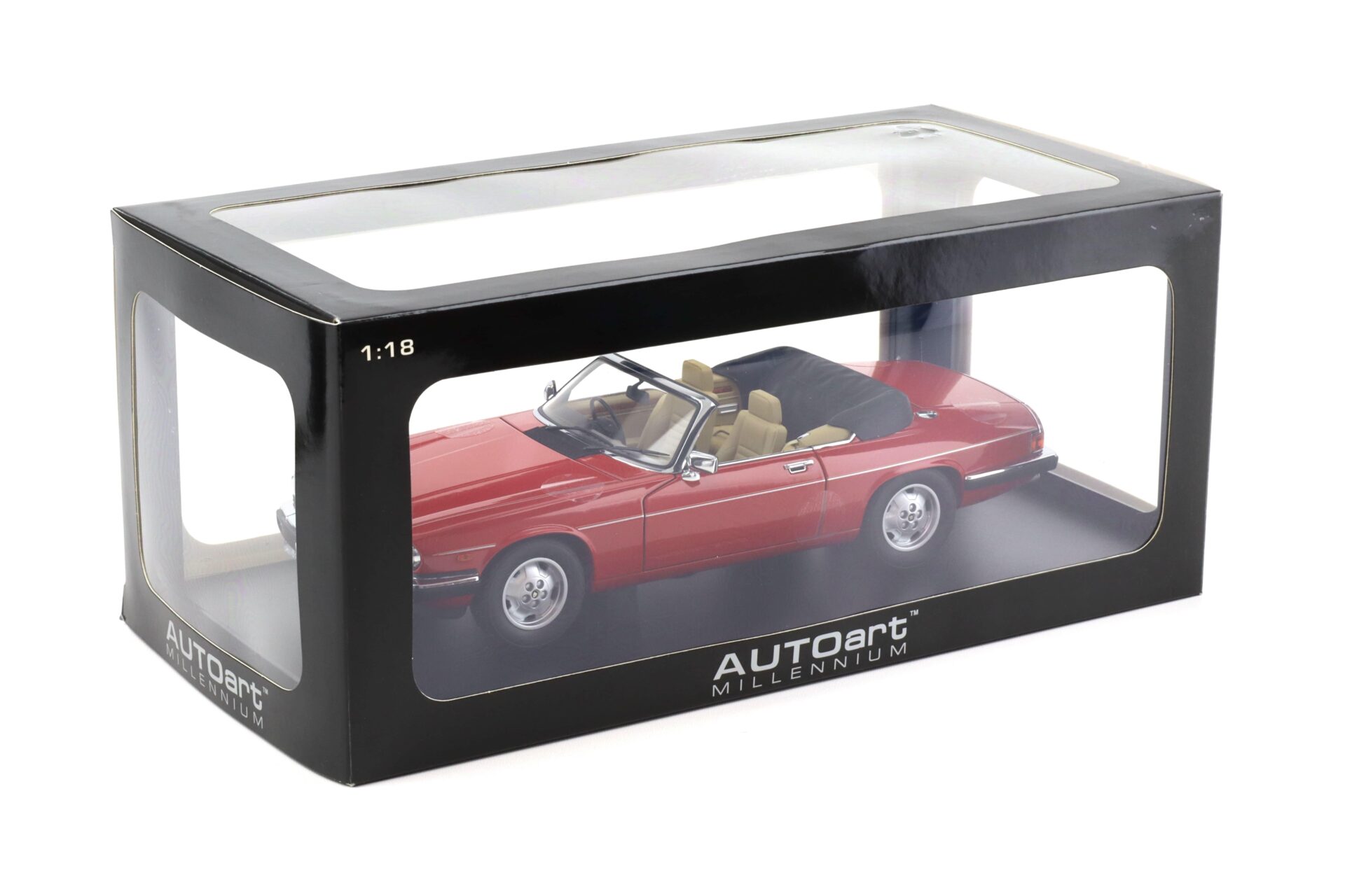 1:18 AUTOart Jaguar XJ-S V12 Convertible red 73572