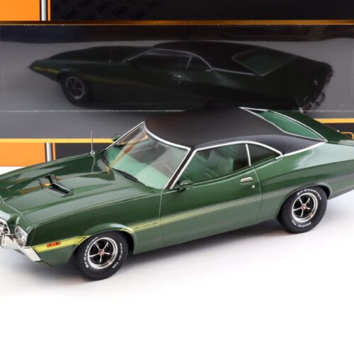 1:18 IXO Ford Gran Torino Sport 2-Door 1972 dark green Movie Gran Torino