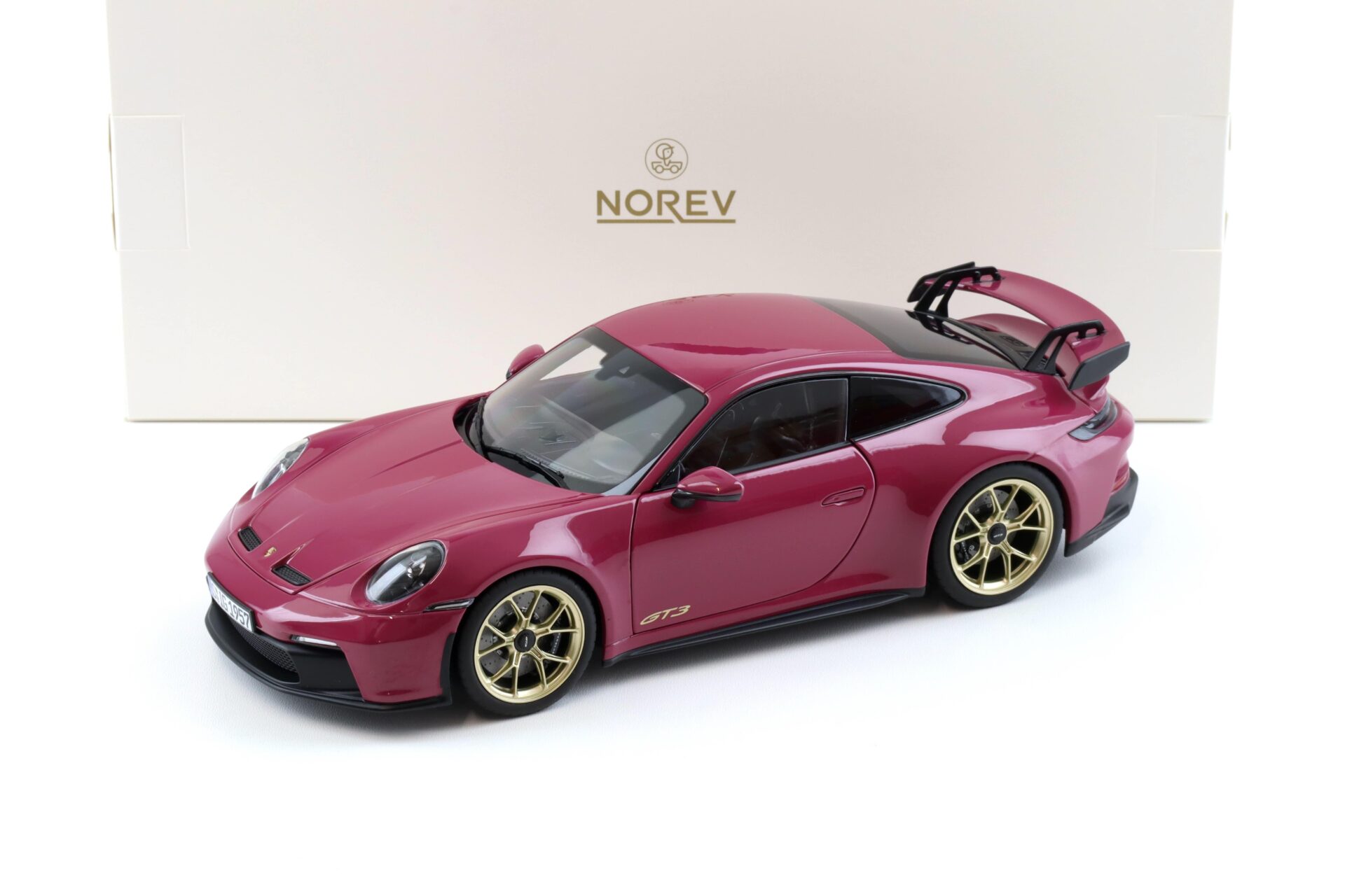 1:18 Norev Porsche 911 992 GT3 Coupe 2021 Ruby Star Neo 187381