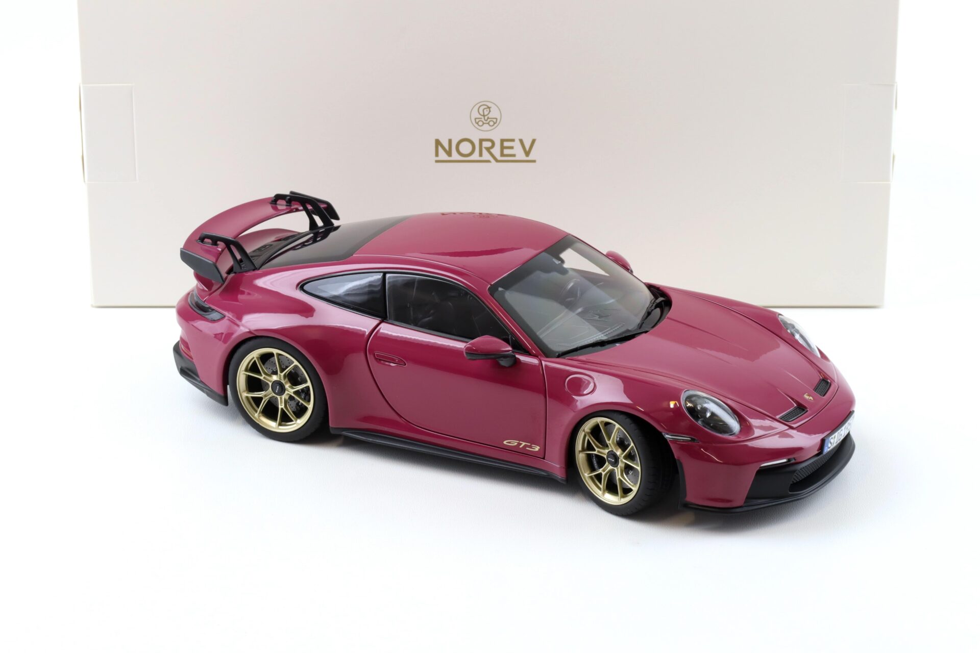 1:18 Norev Porsche 911 992 GT3 Coupe 2021 Ruby Star Neo 187381