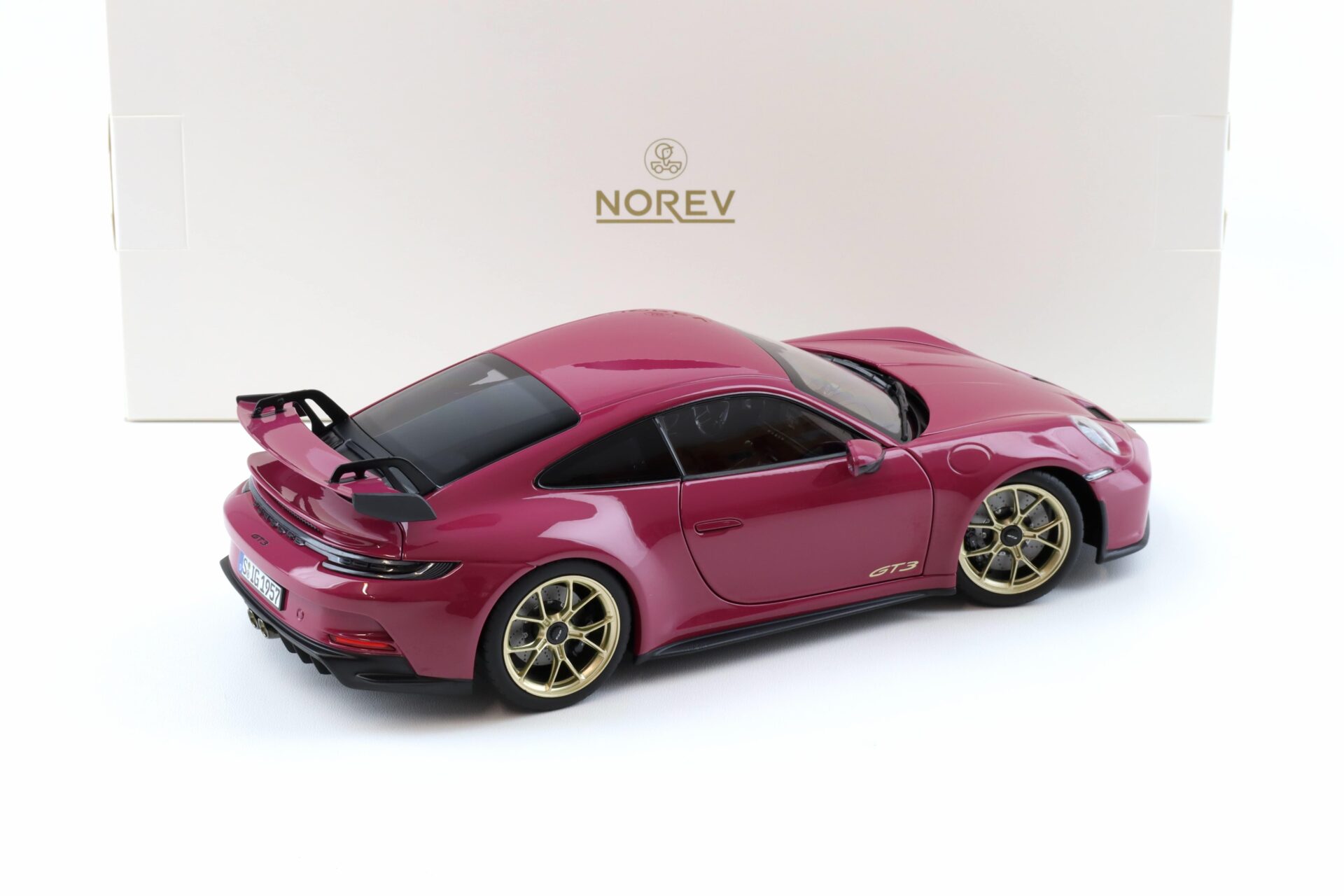 1:18 Norev Porsche 911 992 GT3 Coupe 2021 Ruby Star Neo 187381