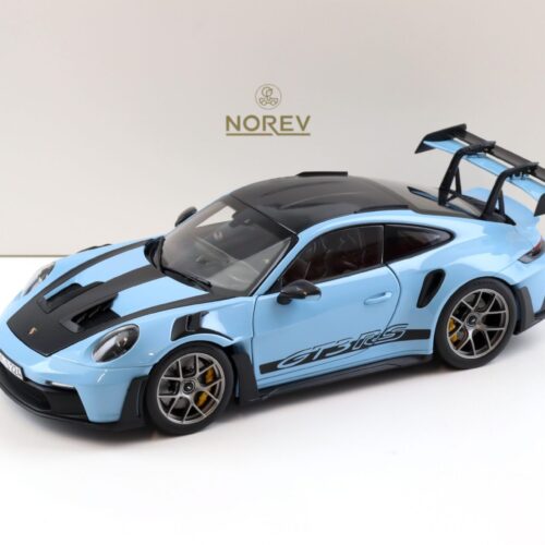 1:18 Norev Porsche 911 992 GT3 RS Weissach Package 2022 Gulf blue 187367