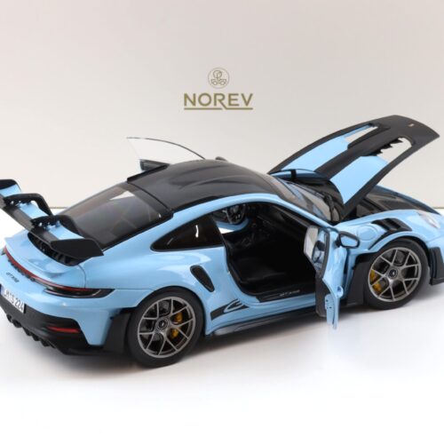 1:18 Norev Porsche 911 992 GT3 RS Weissach Package 2022 Gulf blue 187367