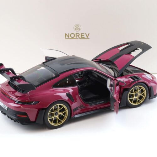 1:18 Norev Porsche 911 992 GT3 RS Weissach Package 2022 Ruby Star 187370