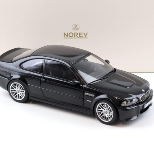 1:18 Norev BMW M3 CSL E46 Coupe 2000 Saphire black 183017