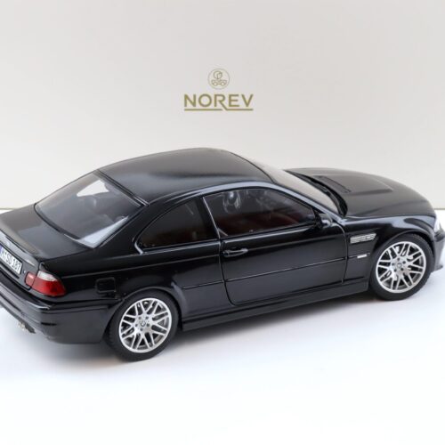 1:18 Norev BMW M3 CSL E46 Coupe 2000 Saphire black 183017