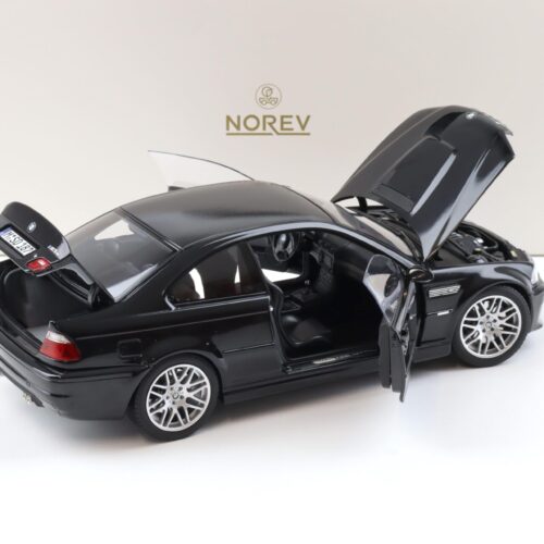 1:18 Norev BMW M3 CSL E46 Coupe 2000 Saphire black 183017