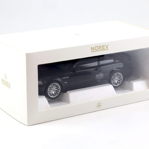 1:18 Norev BMW M3 CSL E46 Coupe 2000 Saphire black 183017