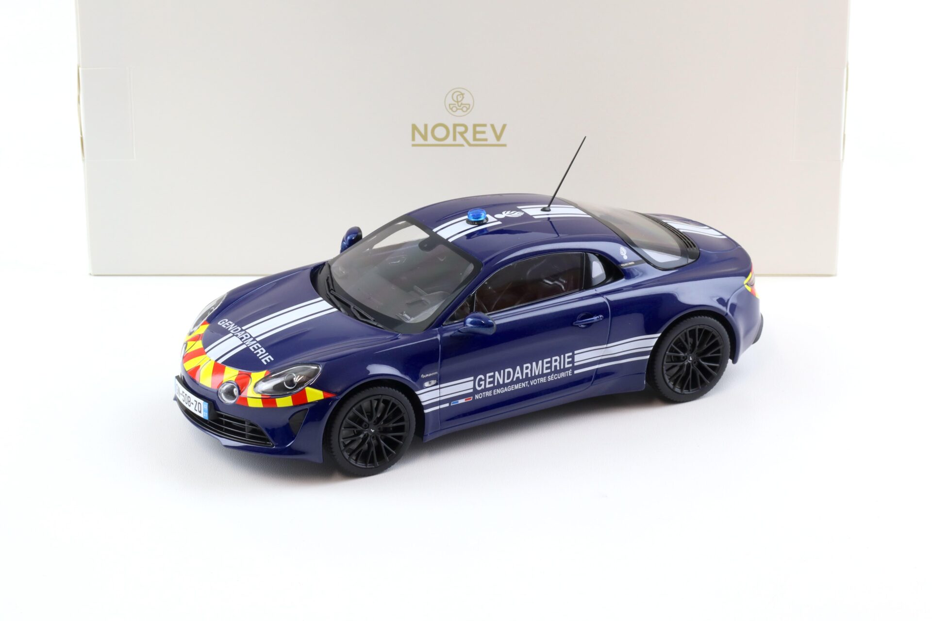 1:18 Norev Alpine A110 S 2023 Gendarmerie dark blue 185420