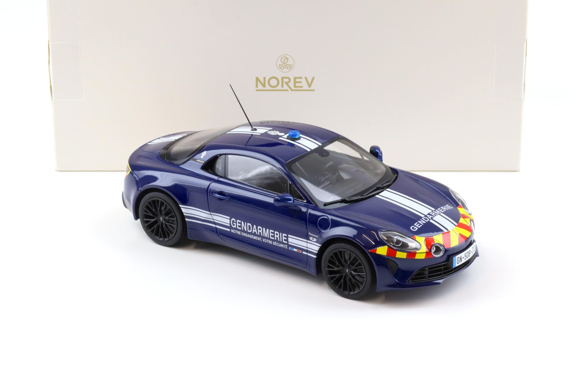 1:18 Norev Alpine A110 S 2023 Gendarmerie dark blue 185420