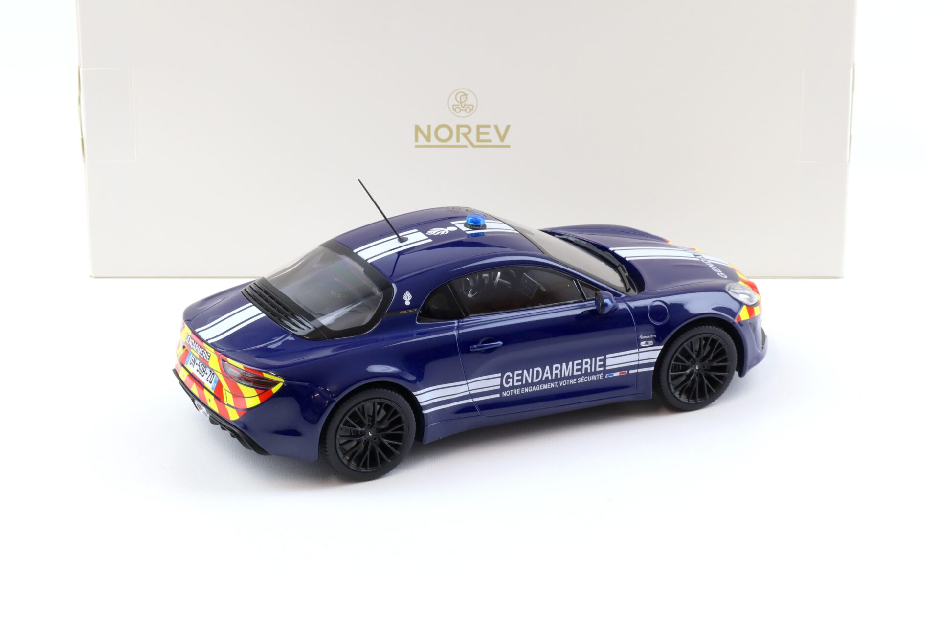 1:18 Norev Alpine A110 S 2023 Gendarmerie dark blue 185420
