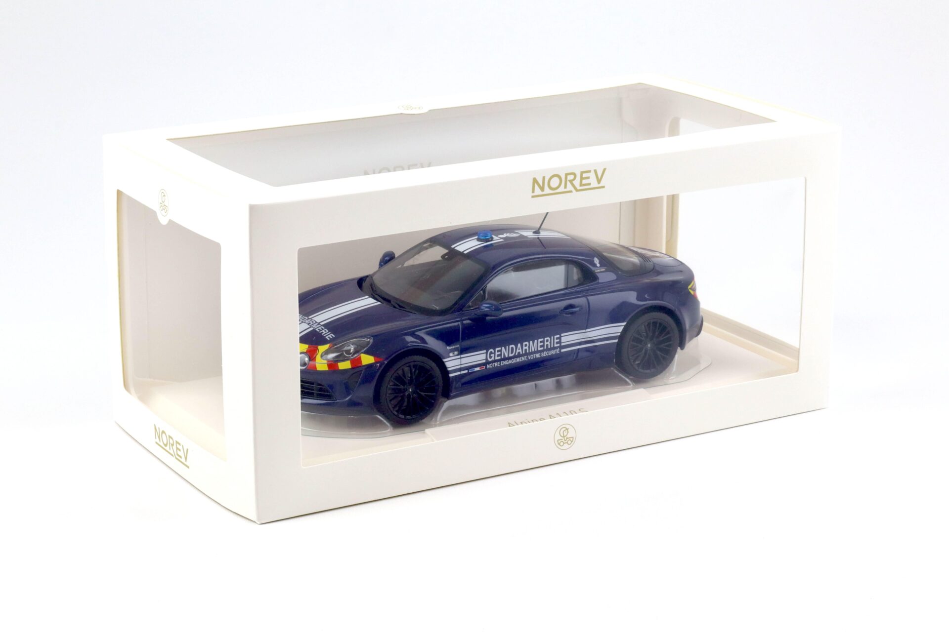 1:18 Norev Alpine A110 S 2023 Gendarmerie dark blue 185420