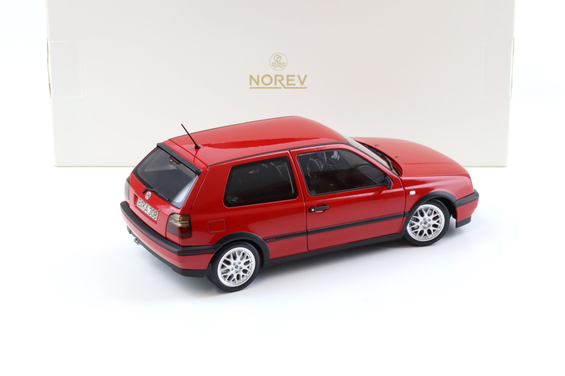1:18 Norev VW Golf 3 GTI 1996 Flash red 20 Years Anniversary Edition 188418