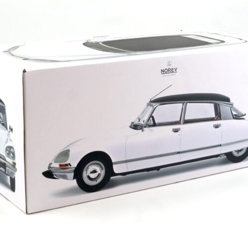 1:12 Norev Citroen DS 23 Pallas 1973 white & black vinyl roof 121731 - Limited 200 pcs.
