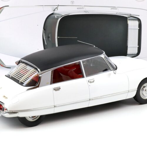 1:12 Norev Citroen DS 23 Pallas 1973 white & black vinyl roof 121731 - Limited 200 pcs.