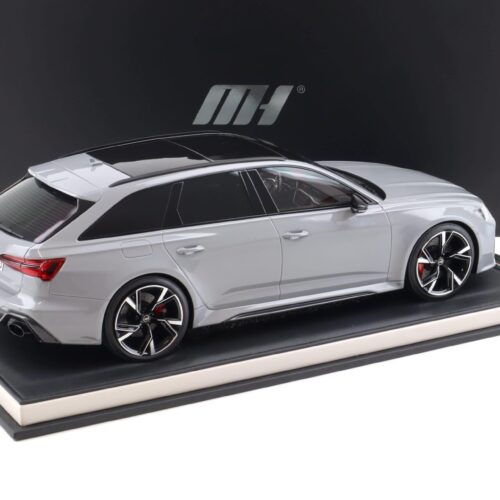 1:12 Motorhelix Audi RS6 Avant C8 Nardo grey 2021 with display - Limited 30 pcs.