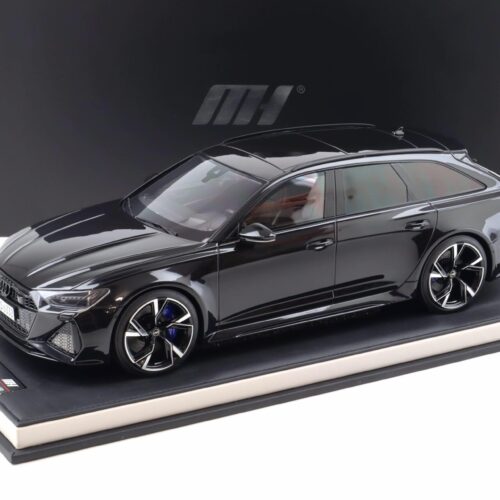 1:12 Motorhelix Audi RS6 Avant C8 black metallic 2021 with display - Limited 30 pcs.